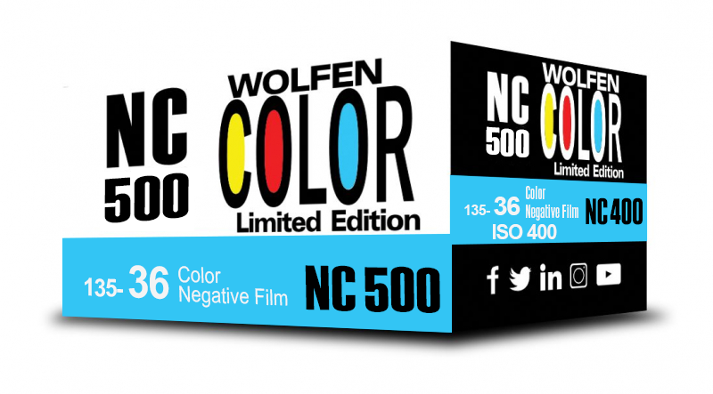 The Wolffen NC Color 500 displayed prominently, featuring a striking array of colors and a modern aesthetic.
